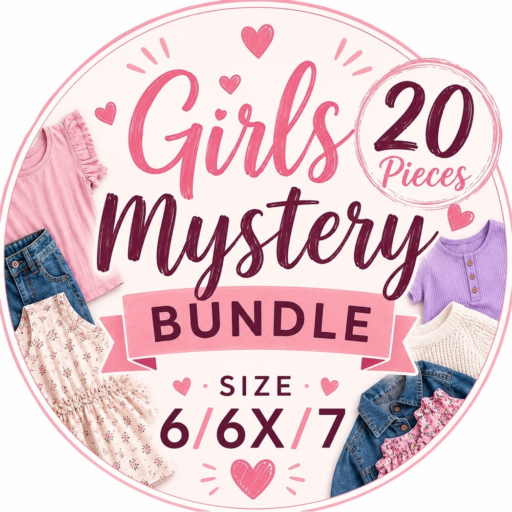 🎀 GIRLS SIZE 6/6X/7 MYSTERY BUNDLE 🎀